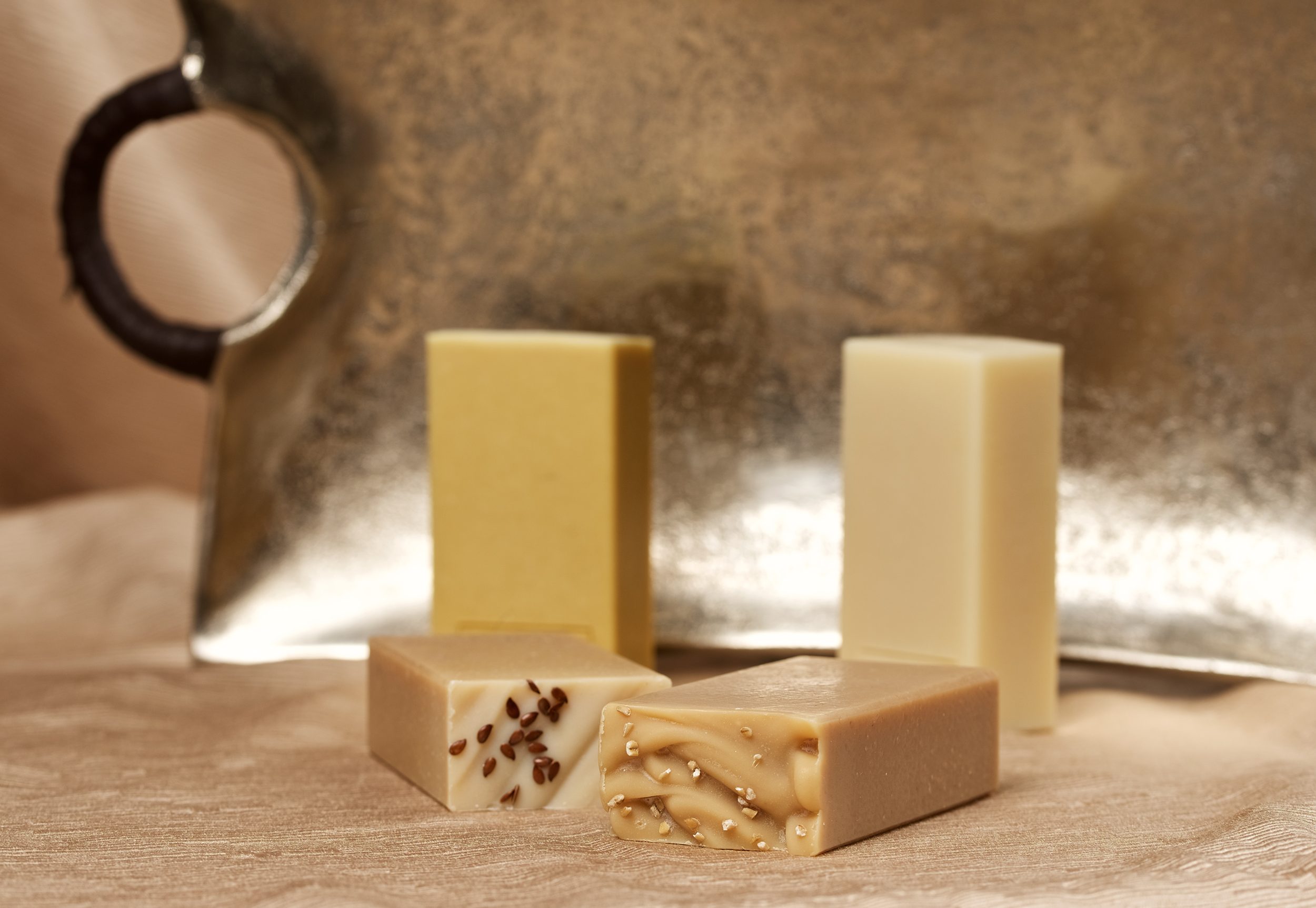 Musk-Enhanced Olive Oil Soaps